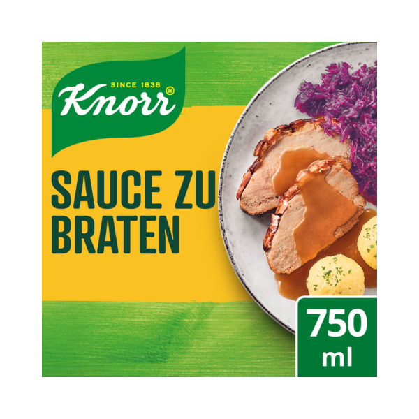 Knorr Bratensaft Würfel, Sauce zu Braten